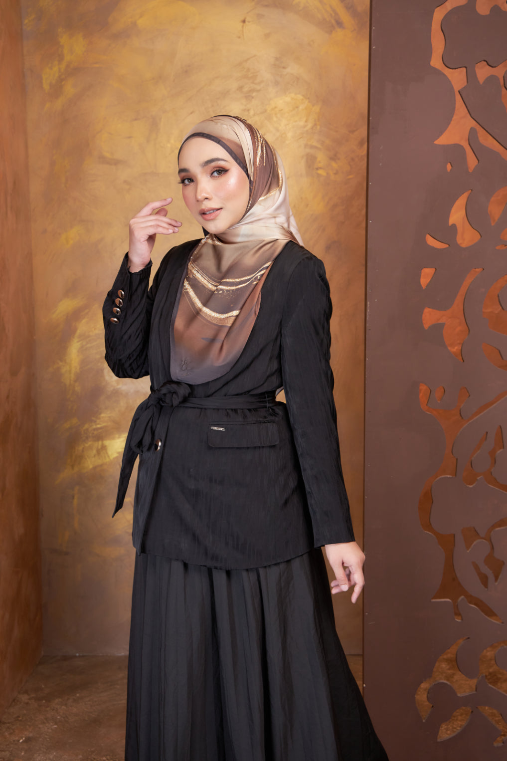 Brown Topaz (shawl)