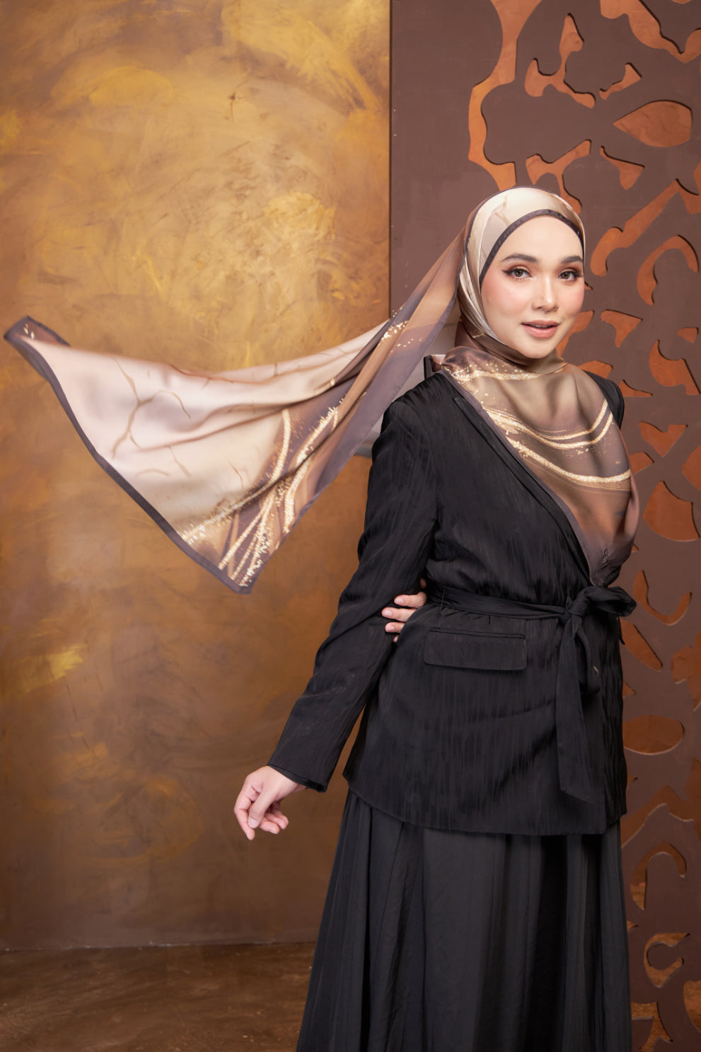 Brown Topaz (shawl)
