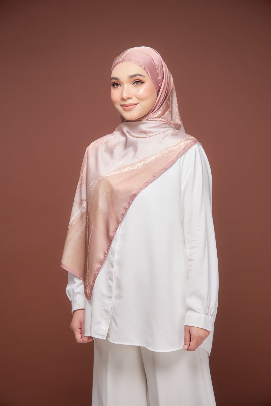 Rose Quartz (shawl)