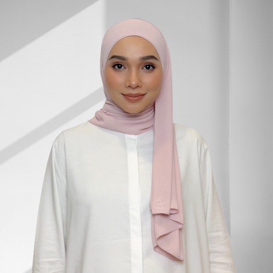 Blush Petal - Classic Chiffon (Shawl)