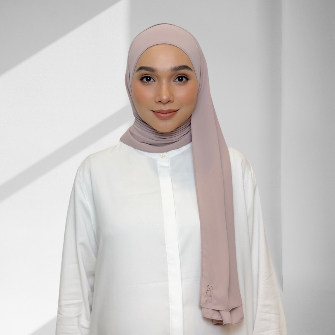 Dusty Rose - Classic Chiffon (Shawl)