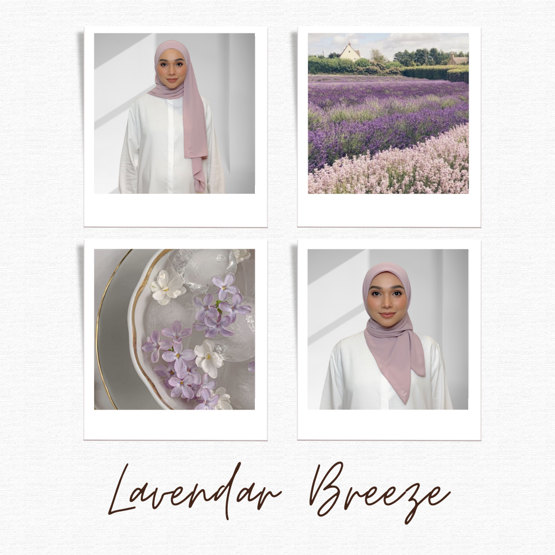 Lavender Breeze - Classic Chiffon (Square)